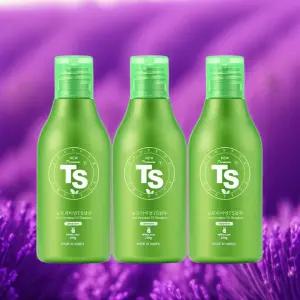 티에스 TS 탈모완화 샴푸 뉴프리미엄 샴푸 은은한 라벤더향 100g 3개