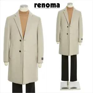 [롯데백화점]레노마 F/W 수입원단 캐시미어 체스터코트 남성필수 아이템 EK3653