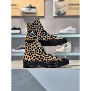 [여주점][컨버스][컨버스] A12705C 척 70 레오파드 프린트 하이탑 캔버스화