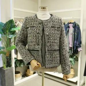 [대구백화점] [오픈클로젯]펄그레이넬트위드자켓 (R425AJK400)