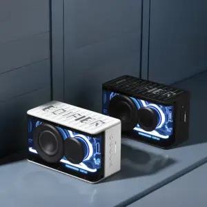 [국내정품] EDIFEIR  QD25 데스크탑 투명 블루투스 스피커 25W