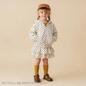 [밀리밤] 밀리 도트 프릴 바람막이 점퍼 MLJA25F1G_7358