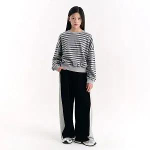 [더데이걸] 융기모 배색 사이드 볼륨 팬츠 TGTM25T09_7358