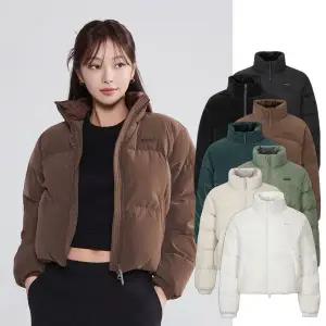 갤러리아 디스커버리 여성 헤이니 글로우 다운 숏패딩 DWDJ9G056