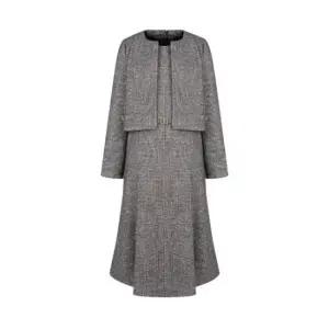 [롯데백화점]크로커다일레이디 자켓 레이어드한듯한 미디 기장 원피스 CLDWOP101