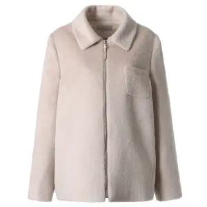 [롯데백화점]마담포라 스탠 카라 지퍼 모직 알파카 혼용 점퍼MB4JP502A