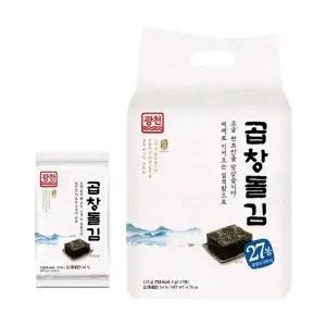 광천 곱창 돌김 5g, 27입, 1개
