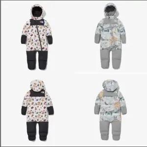 노스페이스키즈키즈 유아 아기패딩 NQ1DP93 베이비 1996 레트로 눕시 원 피스 BABY RETRO NUPTSE ONE PIECE