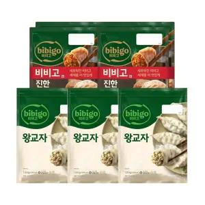CJ제일제당 비비고 왕교자 1.05kg x3봉 + 진한김치만두 400g x4봉