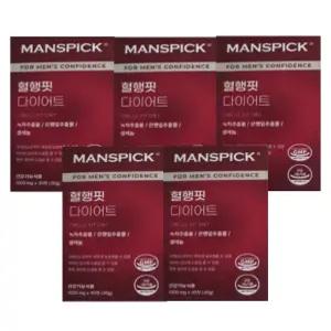 맨즈픽 혈행핏다이어트 30정 5박스 다이어트 솔루션