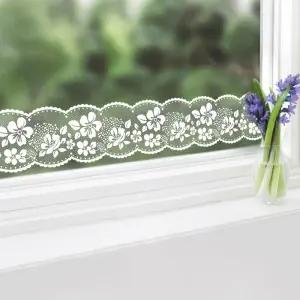 유리창 레이스 시트지 도어 유리 창문 스티커 띠 벽지 싱크대 주방 인테리어