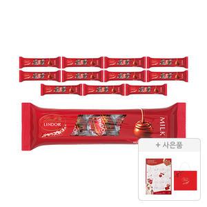 농심 린도볼 밀크 37g, 3P, 12개 + 증정(2026년 린트 캘린더 , 1개 + 쇼핑백, 1개)