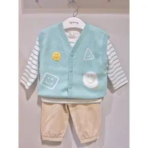 부평모다 01T123202 스마일니트조끼3세트-BP