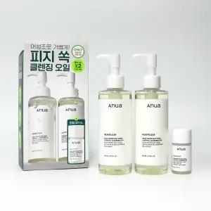 아누아 어성초 포어 컨트롤 클렌징 오일 200ml 더블기획 (+20ml)