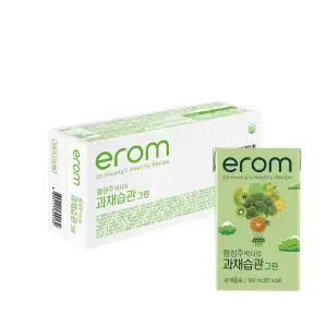 이롬 황성주 과채습관 그린 과일야채주스 140ml 24팩