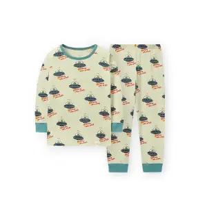 [오르시떼](타임스퀘어점패션관)아동 G323 오르빗 9부소매 내의 세트