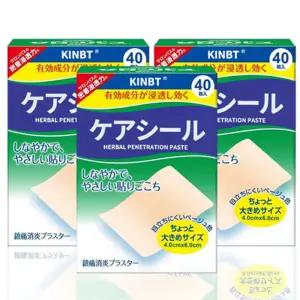 [일본기술] 근육 타박 관절 근육 붙이는파스 무릎 경추 어깨 패치 허리 빠른침투 이완 치 통증 완화 치 , 이완 치 통증 완화 치 1통(총40매) 일본기술 타박 온열
