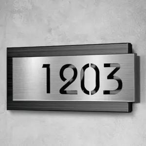 세대호수 룸넘버 아파트 번호판 방번호 세대번호 헤어라인