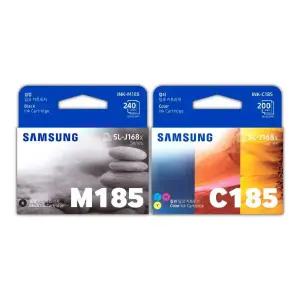 삼성 정품 프린터잉크 INK-M185 INK-C185 세트