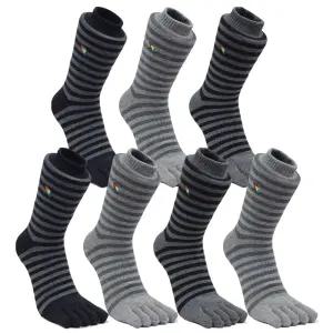 아놀드파마 7켤레 더블쿠션 남자발가락양말 링글 장목 BA005