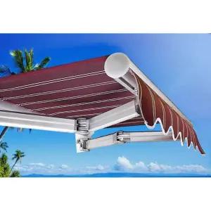 접이식 어닝 차양막 방수 캐노피 카페 테라스 파라솔