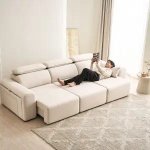 슬리드 코지 4인 모션 슬라이딩 무빙 리클라이너 소파