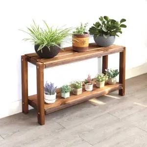 화분선반대 원목 다육이 선반 난진열대 스탠드 식물