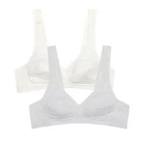 수아팜 주니어 몽글구름 에어로쿨 2단계 브라탑 2매 세트