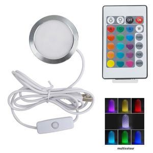 밤부랩 LED 램프 키트 001 웜 화이트 DC 5V 3W RGB 3D 프린터 부품 공식 액세서리 리모컨 포함