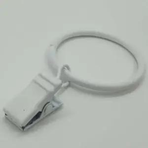 커튼고리 집게링 사진 모자걸이 커튼봉고리링 흰색1p 커튼집게링 커튼링 커튼링집게 커튼걸이 커튼고리