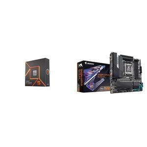 AMD Ryzen 5 7600X + 기가바이트 B6억 5천만 AORUS 엘리트 AX 마더보드
