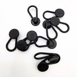 바지 연장 단추(블랙 5p) 리폼 허리 요술 매직 늘리기 확장 사이즈 셀프 수선