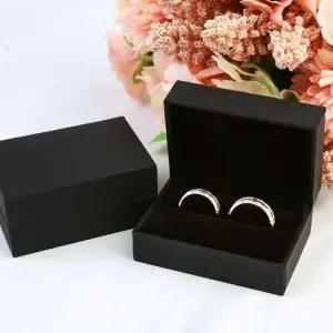 커플링 커플 반지 종이 상자 선물 케이스 보관함