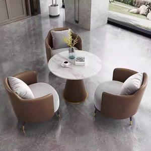 고급 티테이블 원목 미니 카페 2인용 식탁 3인 원형 2인 세트