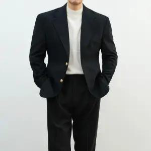 남자 금장버튼 브레스트 울정장 싱글 자켓 (43303479)1118769