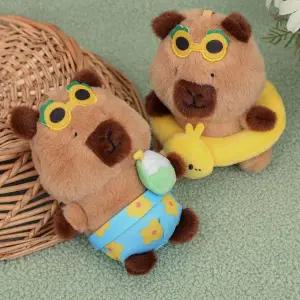 썸머 하와이안 카피바라 인형키링 WFHQAW0