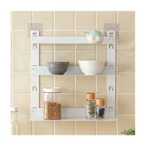 에임하이 무타공 3단 벽선반 벽에붙이는 벽걸이 철제 미니선반