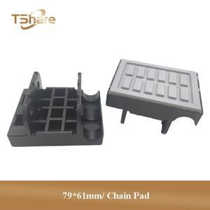 KDT Homag Brandt Edge Banding Machine용 그레이 타입 컨베이어 플레이트 체인 패드 블록 CCE001-79X61mm
