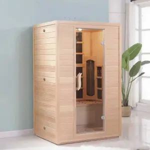 가정용 건식사우나 2인용 원적외선 편백 찜질방 1인용