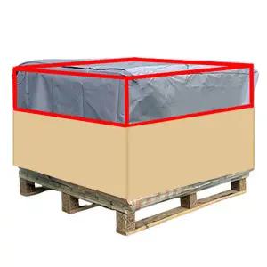 국산 파렛트 방수 덮개 120 60cm 타포린 천막 PVC 커버 시트 호루 빠렛트 랩핑 탑지 방수포 갑바 카바