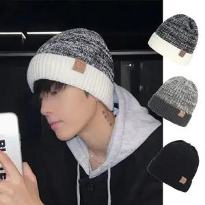 고품질 인기 비니 아이템 커플 길거리 패션모자 코디 두건 (WFJ46BH)