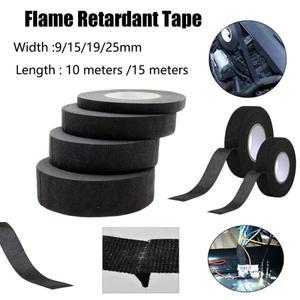 135 롤 내열성 난연성 배선 직기 테이프 1015 미터 자동차 하네스 보호용 폭 9151925mm