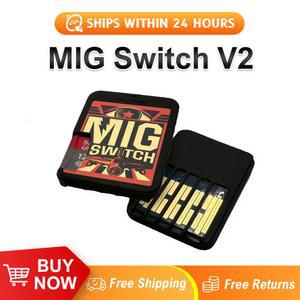 [QOQ] MIG V2 NS 플래시 카트리지 게임 콘솔 EVERDRIVE 수정 칩 플러그 앤 플레이 V1 범용 카드
