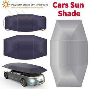 [호환품]접이식 자동차 우산 방수 캐노피 보호 야외 캠핑 낚시용 휴대용 햇빛가리개