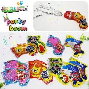 고품질 파티 축하용 폭죽 4종 생일 행사용 풍선축포 (WFJQG63)