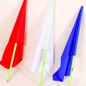 응원 용 대형 기념 깃발 레드 색상 135x90cm 학교 행사 체육대회 (WFJ5QIF)