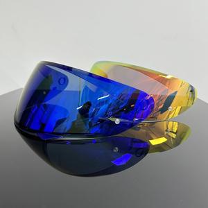 HJC C10 HJ-34P 헬멧 바이저 스모크 다크 안티 UV PC 교체 렌즈