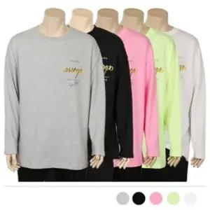 선물 카라티 신상 면티셔츠 슬림핏 긴팔 봄 티셔츠 (WFJ4TBK)