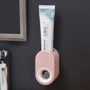 치약 디스펜서 자동 부착형 치약짜개 핑크 (WFJPV9P)