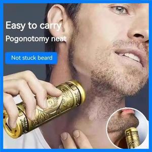 남성용 드래곤 헤드 면도기 미니 휴대용 전기 면도기 USB 충전 방수 패턴 자동차 휴대 용이 내구성 자극 없